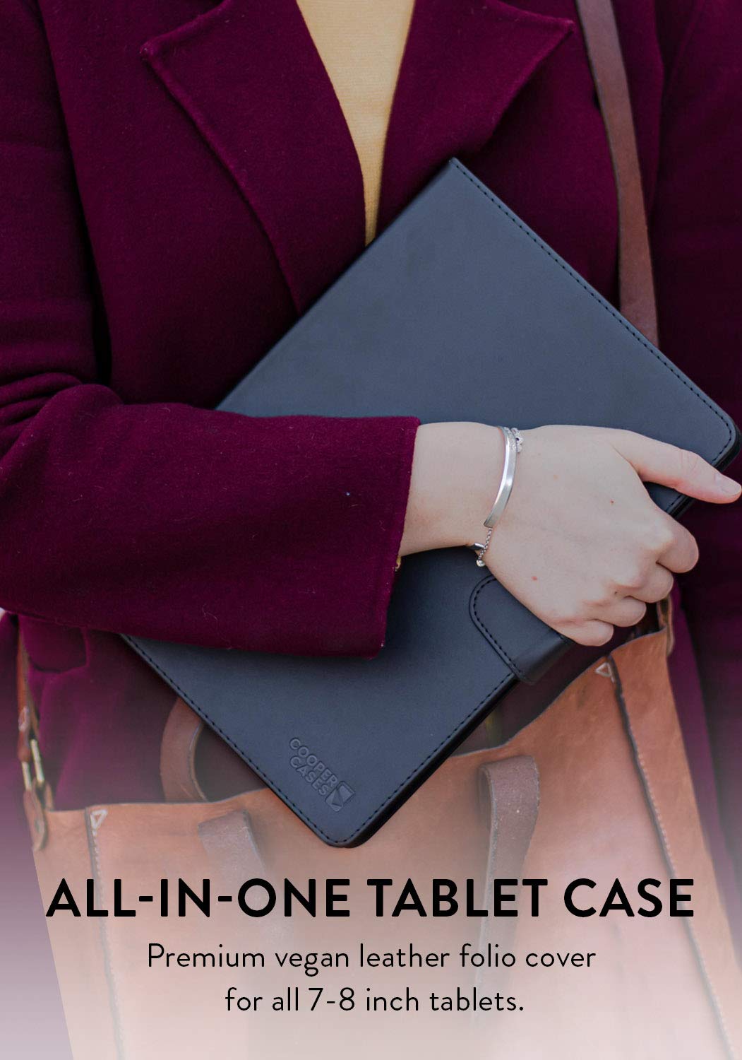 Universal keyboard with Leather case