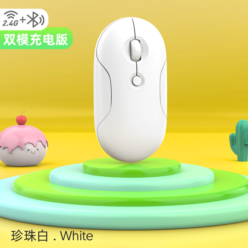 Pebble Wireless Mouse Dual Mode