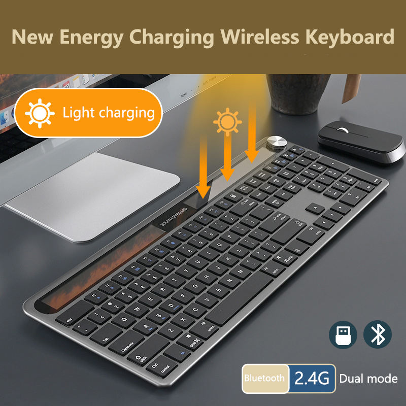 Muliti Bluetooth Solar Keyboard