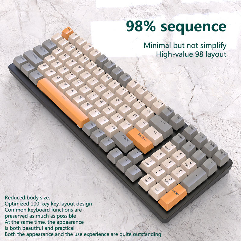 Mechanical Wired/wireless/Bluetooth Keyboard