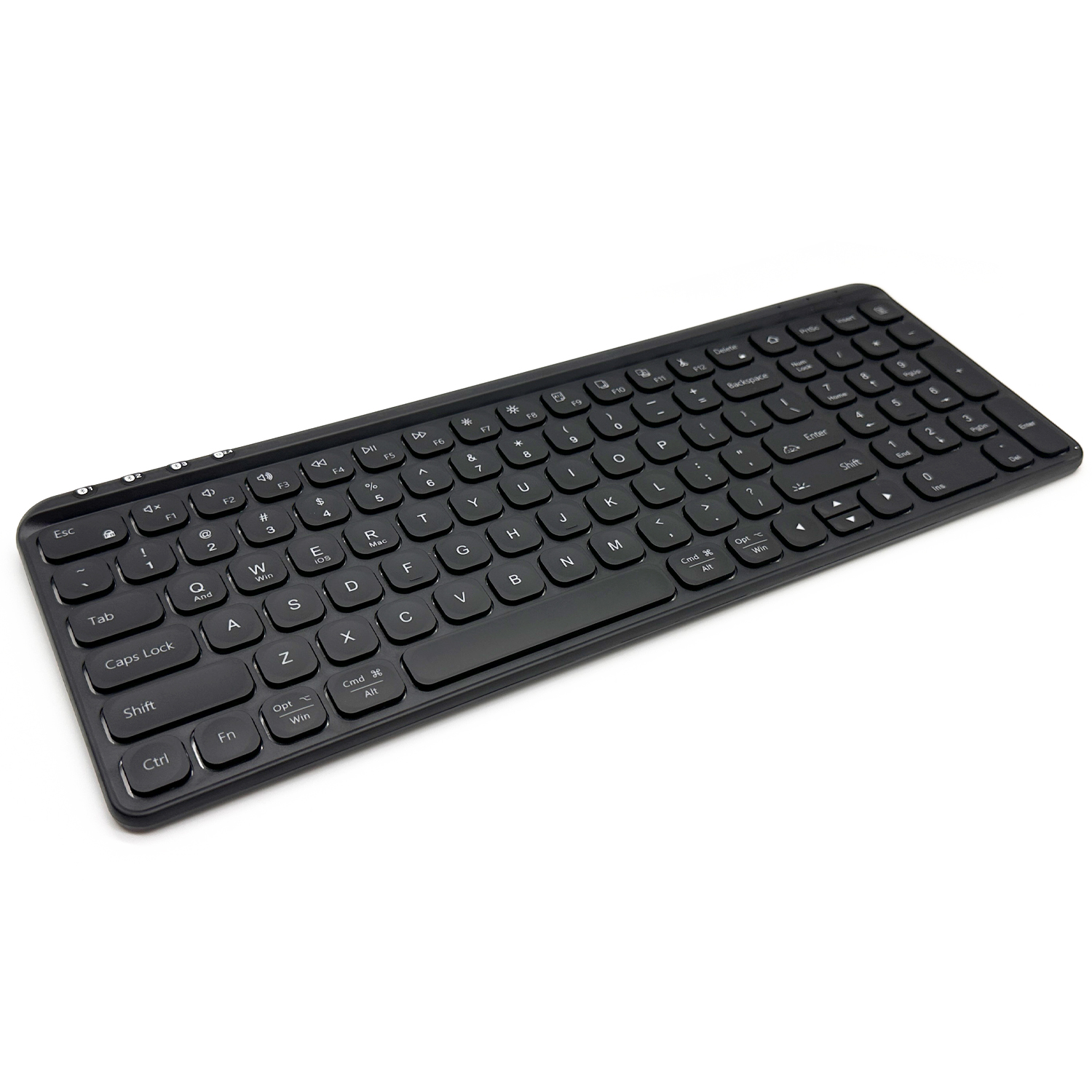 Slim and silent scissor keyboard