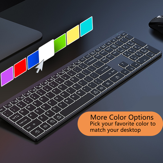 Wireless Keyboard and Mouse Combo