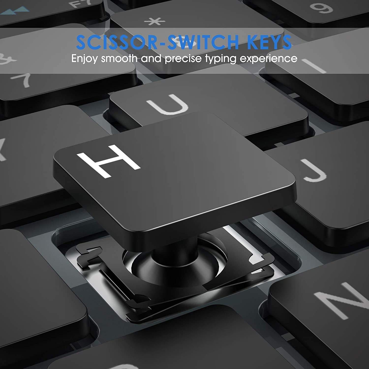 Dual Mode Bluetooth Keyboard with Slot