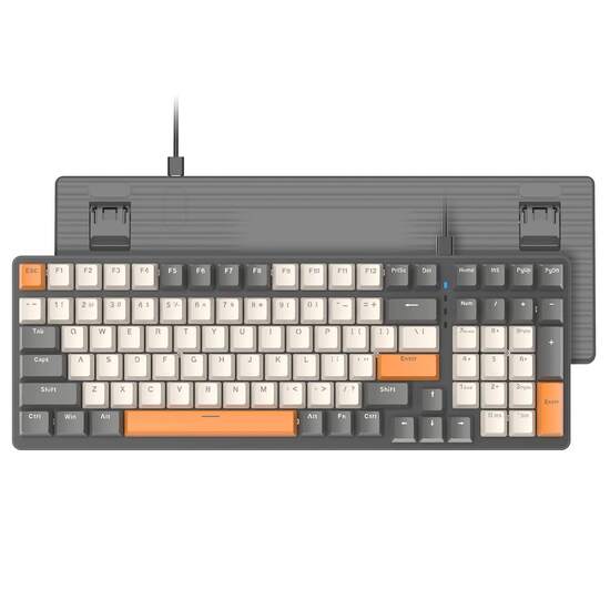 red switches gaming mechanical hotswap keyboard